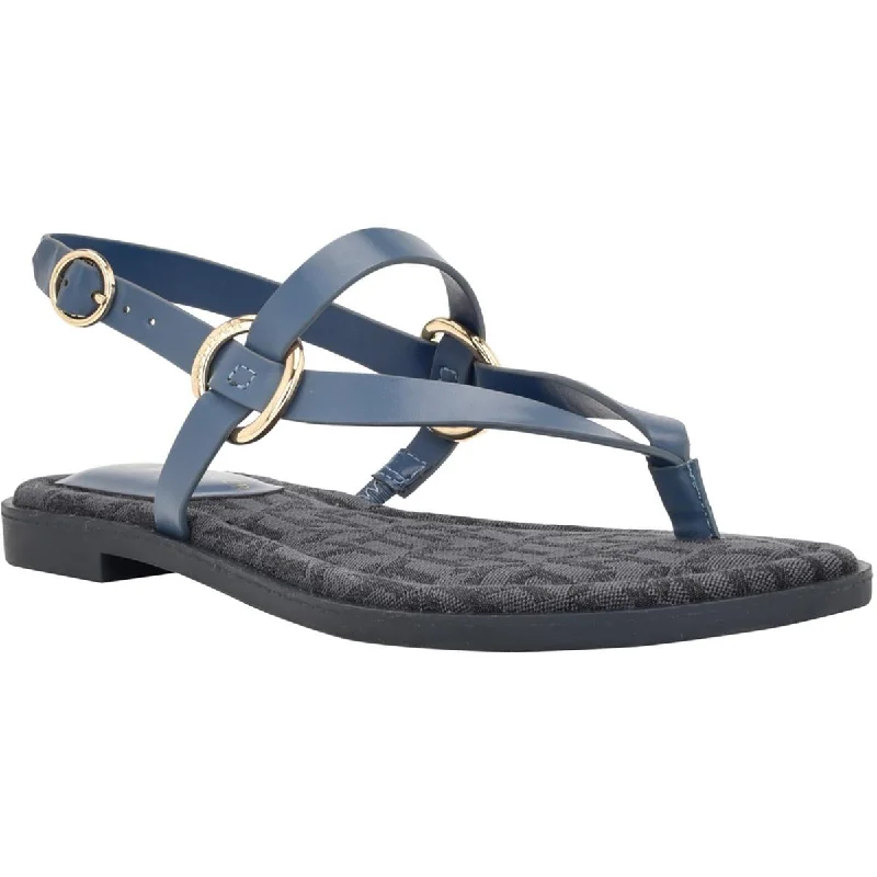 Tommy Hilfiger Womens MISSIE Slip on Thong Slingback Sandals Vintage Oxford Appeal 
