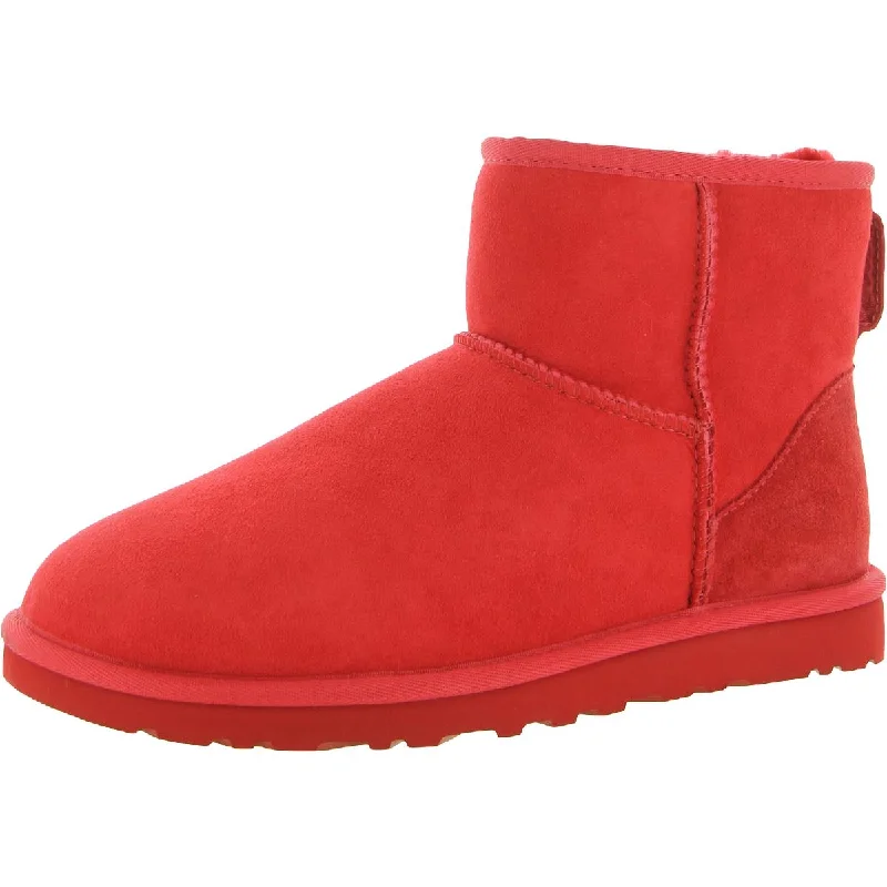 Ugg Mens Classic Mini Suede Slip On Ankle Boots Quick - Dry Hiking Shoe Style   