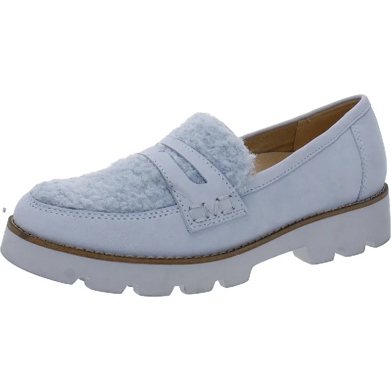 Vionic Womens Cheryl Padded Insole Comfort Penny Loafers Tech - Inspired Sneaker Look  