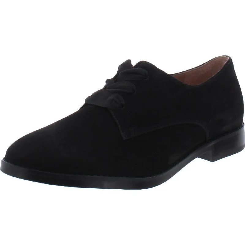 Vionic Womens Evelyn Nubuck Derby Oxfords Buckle -