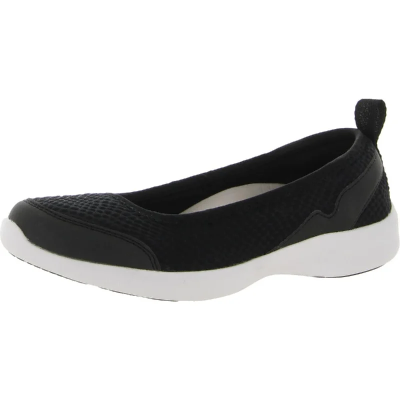 Vionic Womens Sena Knit Slip On Ballet Flats Lightweight Tennis Sneaker Look  