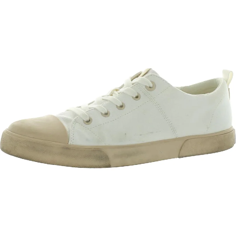 Vionic Womens Upside Canvas Lace-Up Casual and Fashion Sneakers Zip - Up Boot Style  
