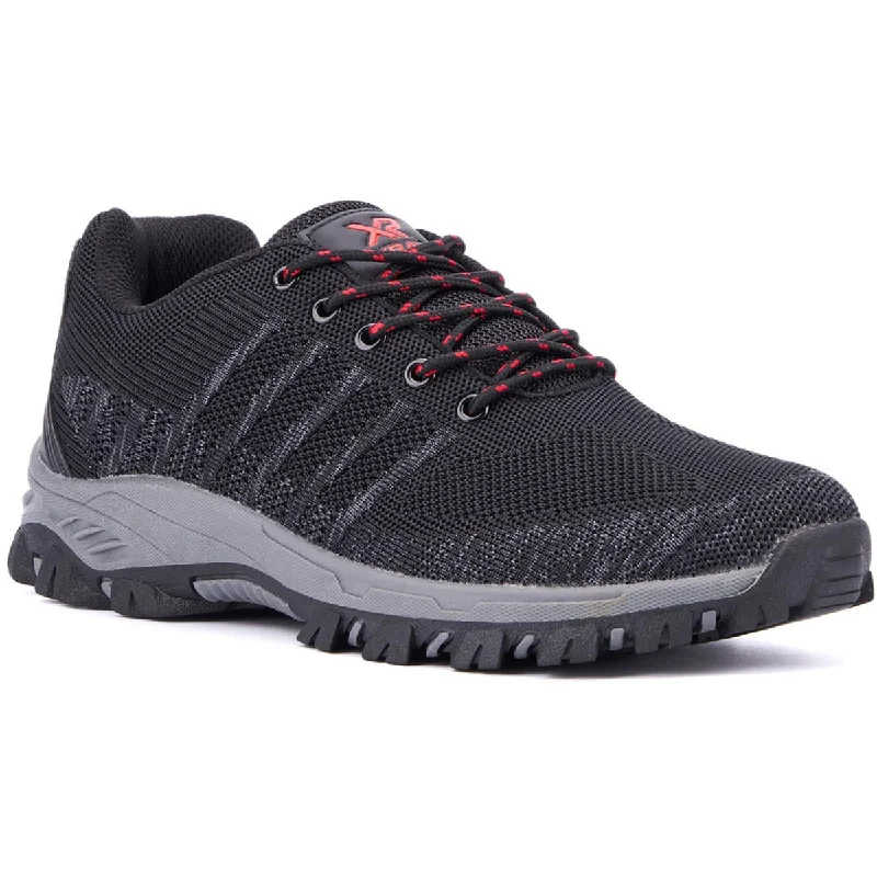 Xray Mens Bret Knit Running & Training Shoes Desert Boot Utility Style  