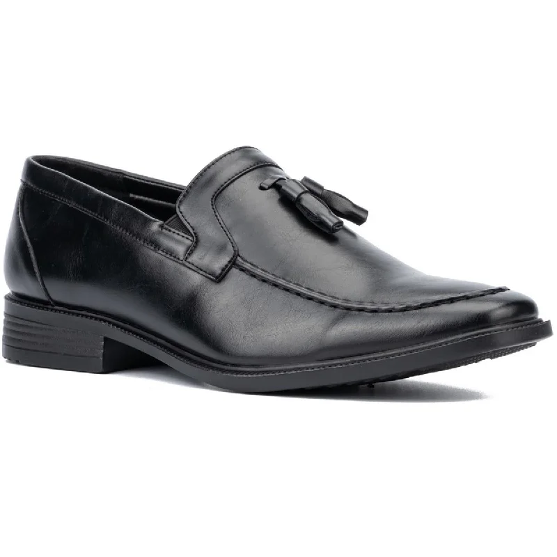 Xray Mens Nando Faux Leather Slip-On Loafers Minimalist Sneaker Style  