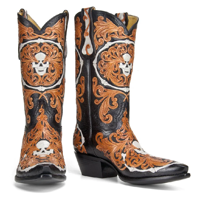 Bad to the Bone 12" Wingtip Oxford Design 