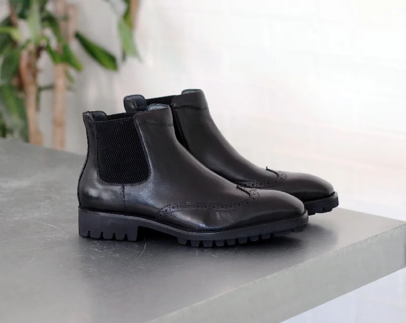 Style: 515-13-Black British Gentleman Oxford Style  