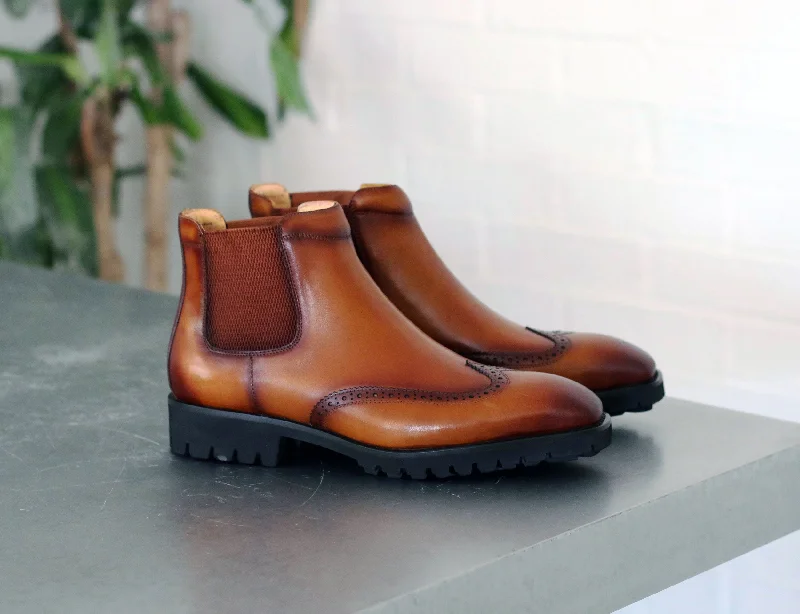Style: 515-13-Cognac Blue Coast Loafer Aesthetic 