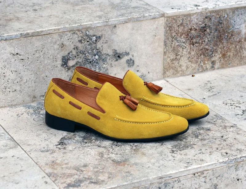 Style: 1377-05S-Mustard Brogue Oxford Aesthetic 