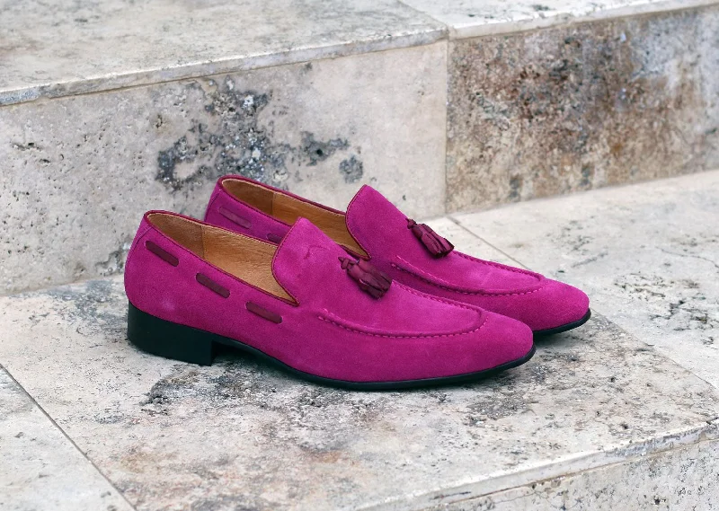 Style: 1377-05S-Fuchsia Retro Plimsoll Style  