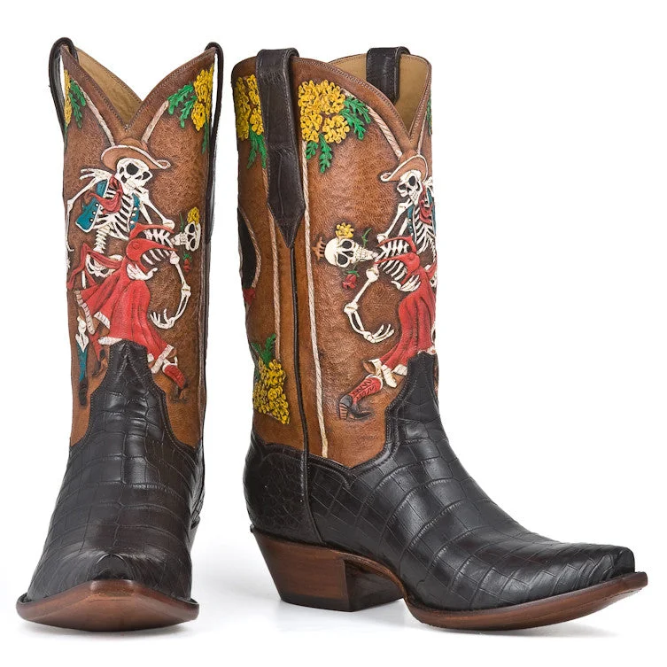 Day of the Dead 12" with Crocodile Vintage Oxford Appeal 