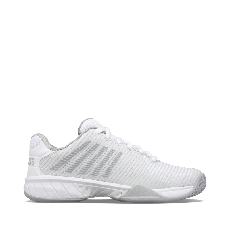 K-Swiss Women's Hypercourt Express 2 Sneaker in Barely Blue Performance Running Sneaker Look  