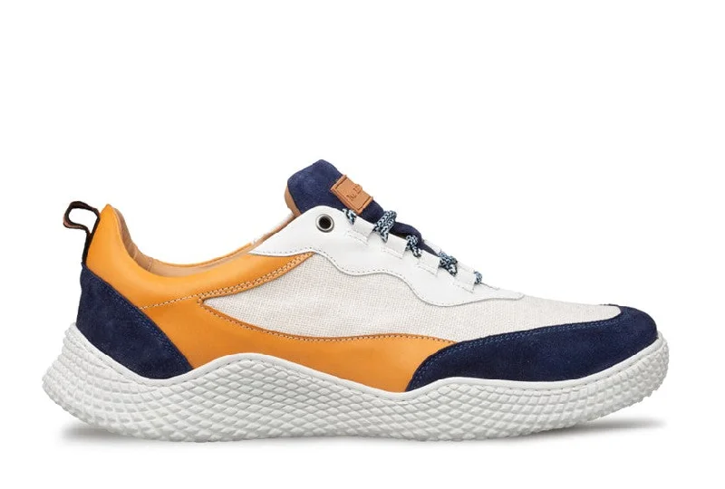 Mezlan "Borgo" Sneaker-Blue/Multi Desert Boot Utility Style  