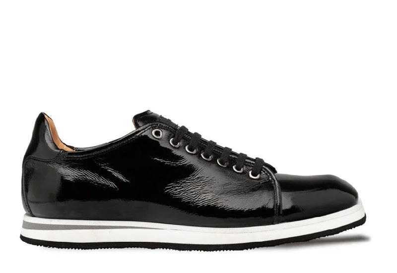 Mezlan "Cartuja" Sneaker-Black Athleisure Derby Style  