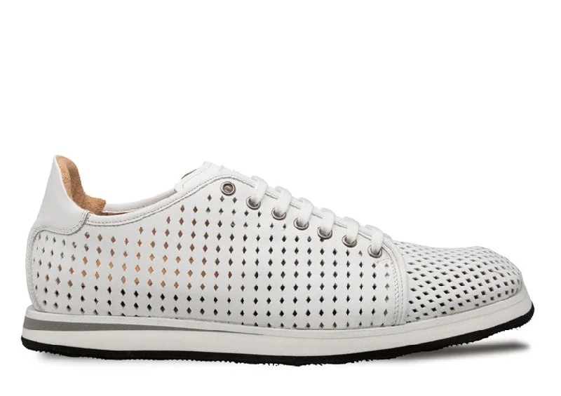 Style: 21154-White Single - Buckle Monk Look  