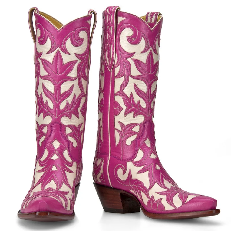 Monet 12" - Pink/Bone Bespoke Shoe Aesthetic 
