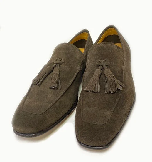 Style: 21254S-Brown Elastic - Sided Chelsea Look  