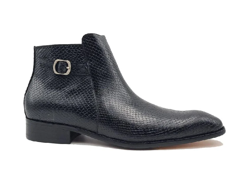 Style: 478-21E-Black Tassel Driving Shoe Look 
