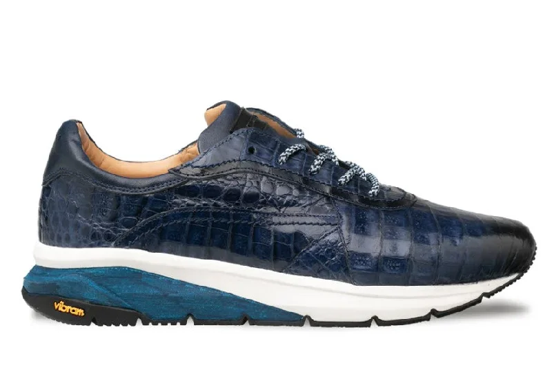 Style: 50063-F-Jeans/Blue Neon - Accent Sneaker Look  