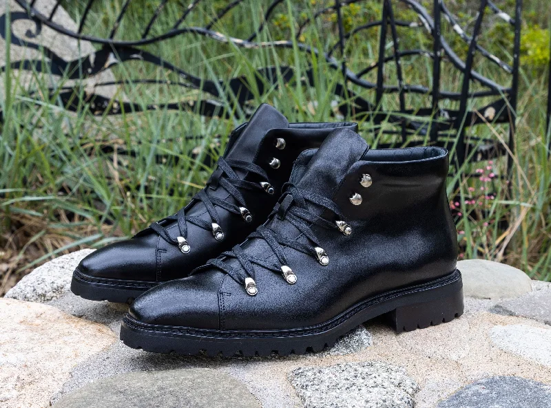 Style: 516-02-Black Blue Coast Loafer Aesthetic 