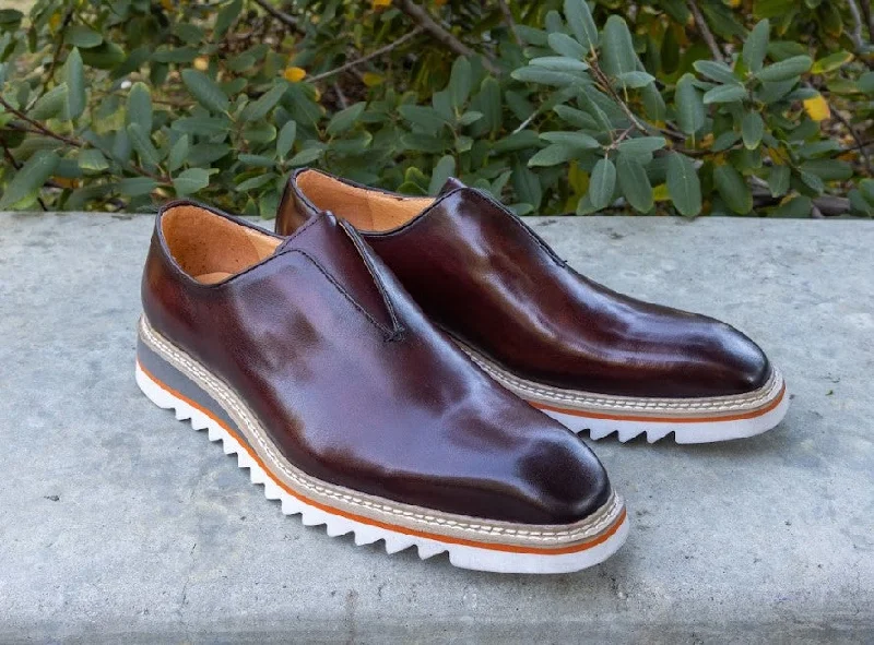 Style: 550-08-Chestnut Bespoke Shoe Aesthetic 