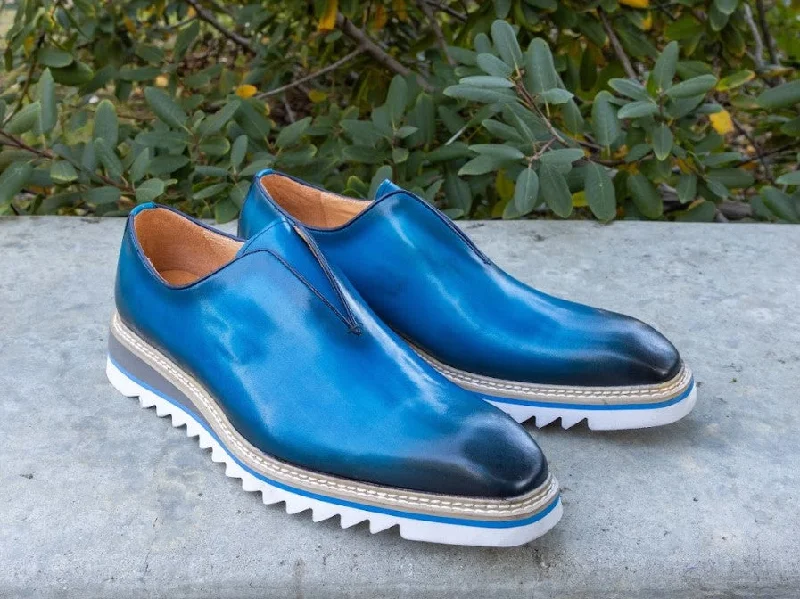 Style: 550-08-Ocean/Blue Glow - in - the - Dark Shoe Design  