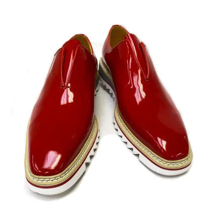 Style: 550-08P-Red Ivy League - Inspired Derby Look 