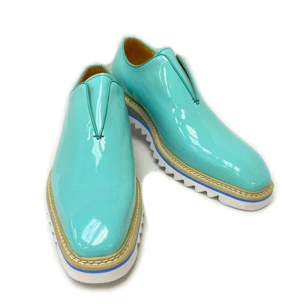 Style: 550-08P-Turquoise British Gentleman Oxford Style  