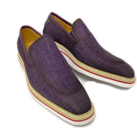 Style: 550-10F-Purple Hemp - Material Shoe Style  