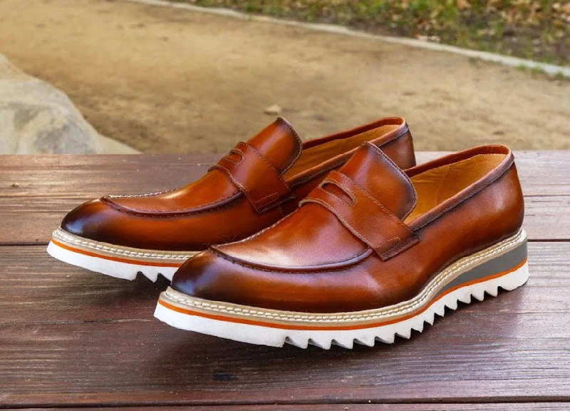 Style: 552-05-Cognac Desert Boot Utility Style  