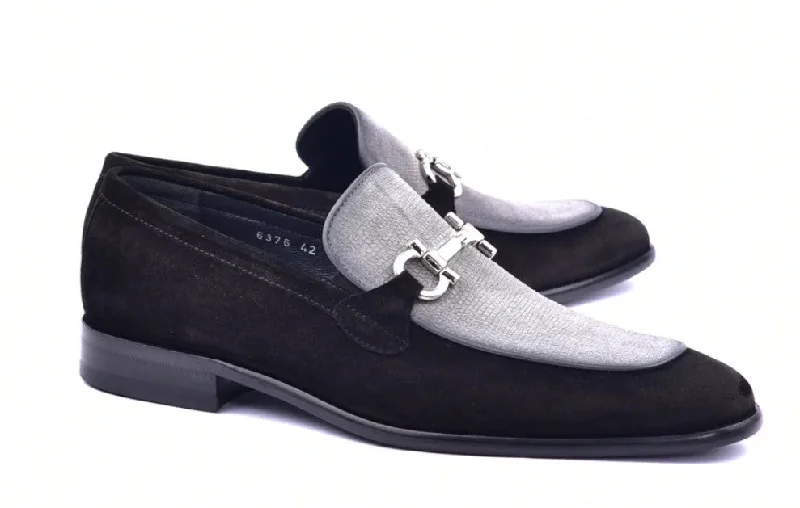 Style: 6376-Black/Grey Victorian - Era Boot Style  