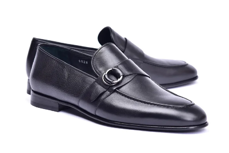 Style: 6628-Black Monochromatic Shoe Look  