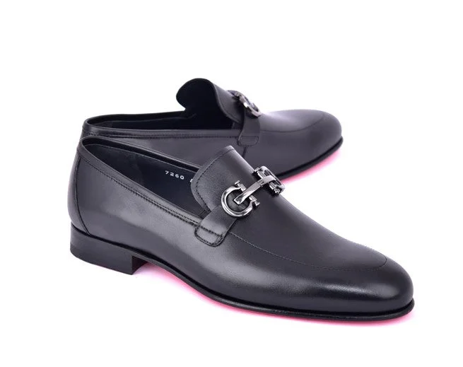 Style: 7260-Black Paisley Print Shoe Design  