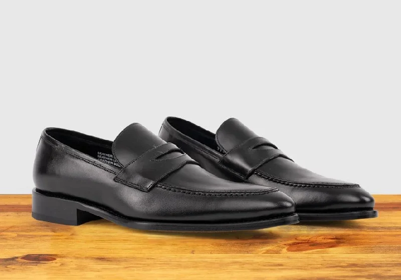 Style: 7730-Black Moccasin Soft - Sole Style  
