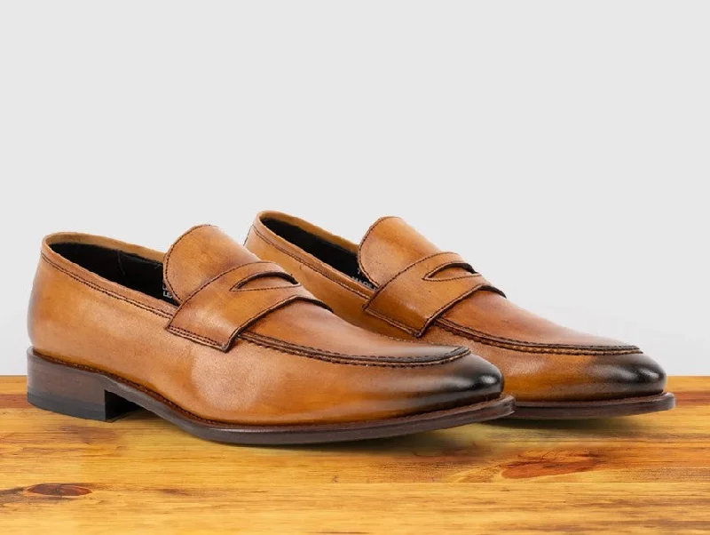 Style: 7730-Caramel Metallic Trim Shoe Design  