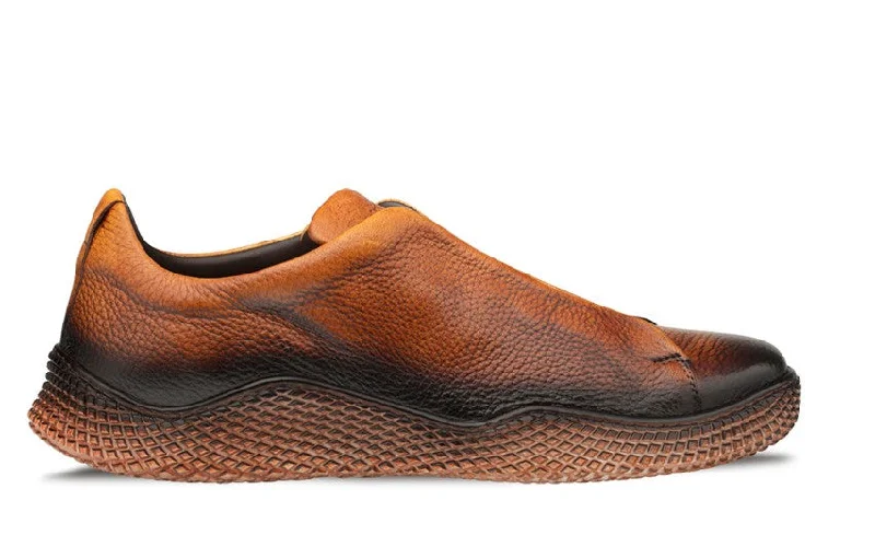 Style: Calico-Cognac Zip - Up Boot Style  