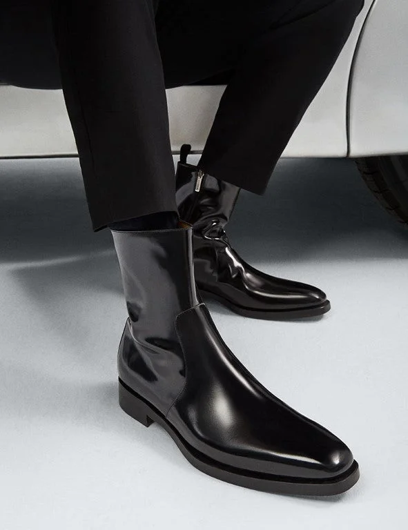 Style: Marquez-Black Combat - Inspired Military Boot Look  