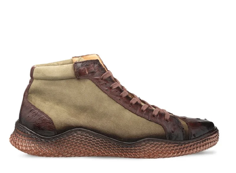 Style: Militaria-Brown/Green Art Deco - Inspired Shoe Look  
