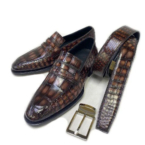 Style: Mirage-Brown Single - Buckle Monk Look  