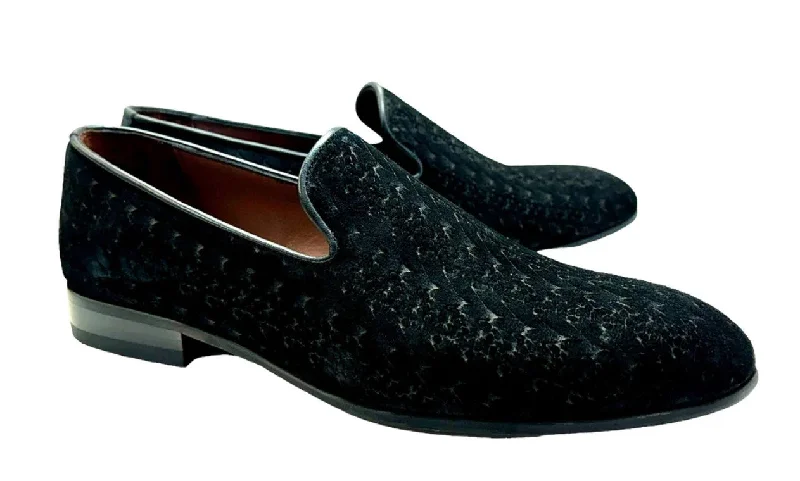 Style: Pelle Warren P00054 Black Lightweight Tennis Sneaker Look  