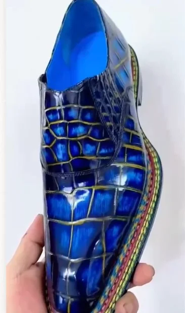 Style: Phantom II-Blue Hip - Hop Sneaker Style  