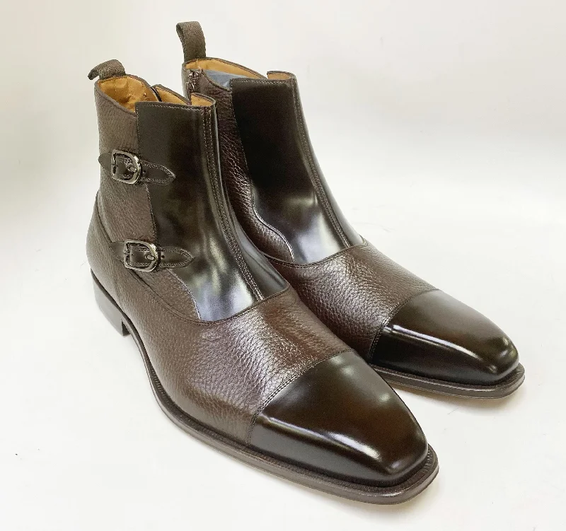 Style: S20242-Brown Monochromatic Shoe Look  