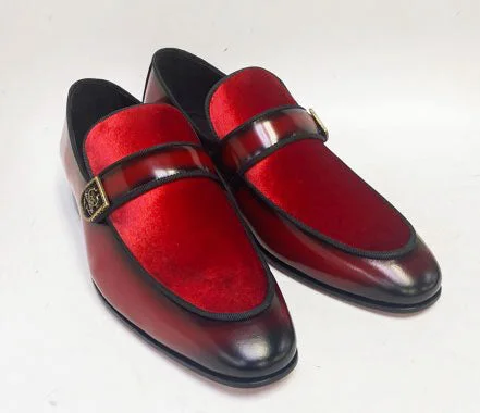 Style: 21142-Red Suede Desert Boot 
