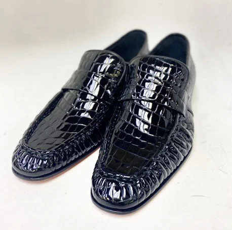 Style: 24144-Black Lightweight Tennis Sneaker Look  