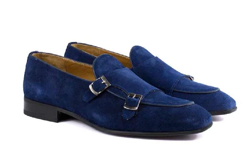 Style: Tomaso-P000598-Blue Moccasin Soft - Sole Style  