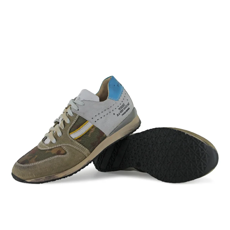 25415 - Sasso Camo Hemp - Material Shoe Style  