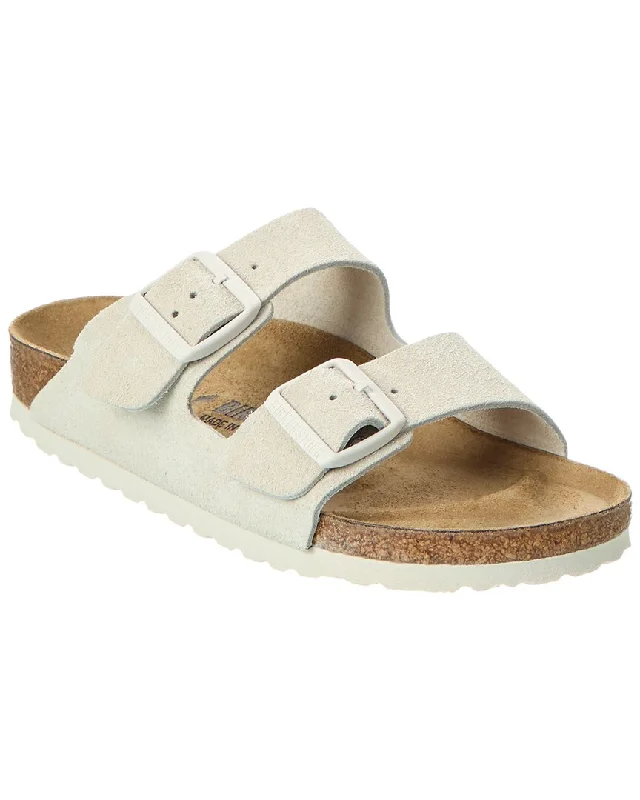 Birkenstock Arizona BS Narrow Suede Sandal Glow - in - the - Dark Shoe Design  
