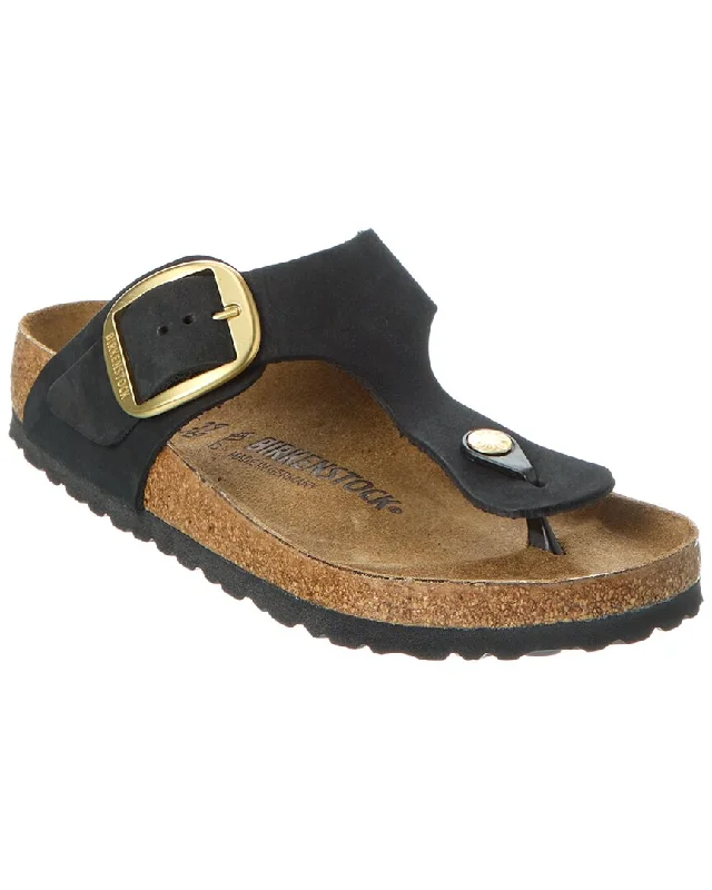 Birkenstock Gizeh Big Buckle Leather Sandal British Gentleman Oxford Style  