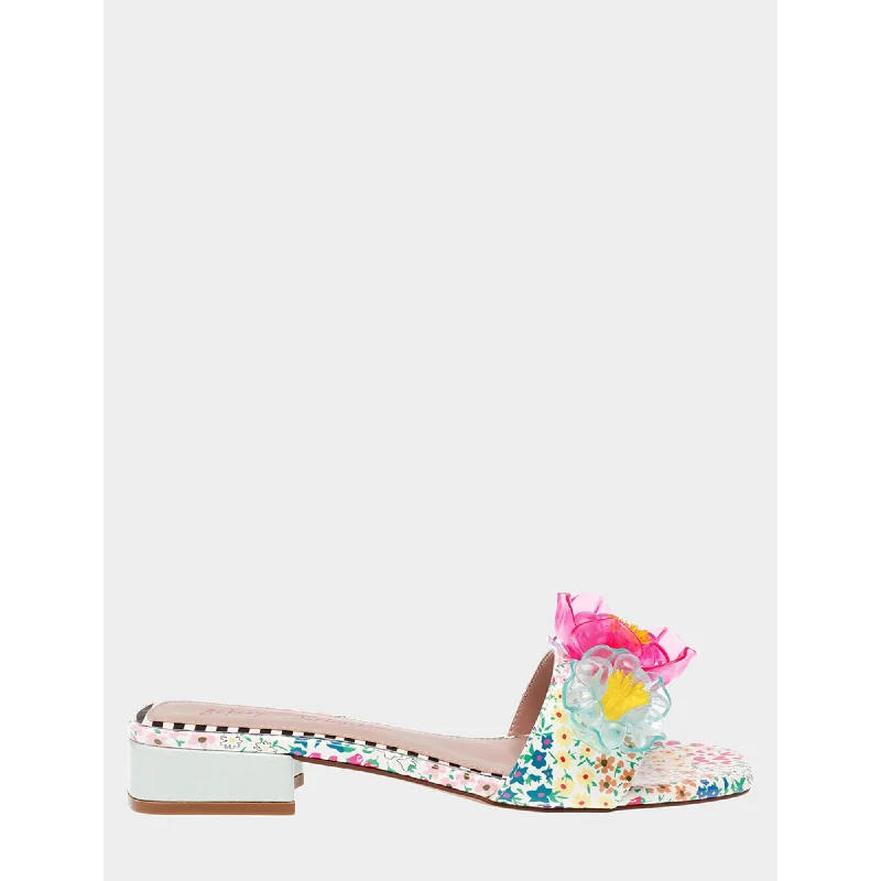 Brice White Multi Checkered Shoe Pattern Look  