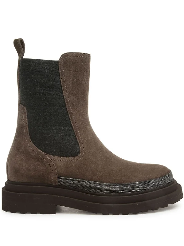 Brunello Cucinelli Women's Boots Tech - Inspired Sneaker Look  