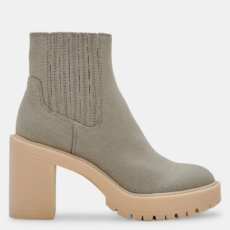 CASTER BOOTIES SAGE CANVAS Skateboarding Sneaker Style  